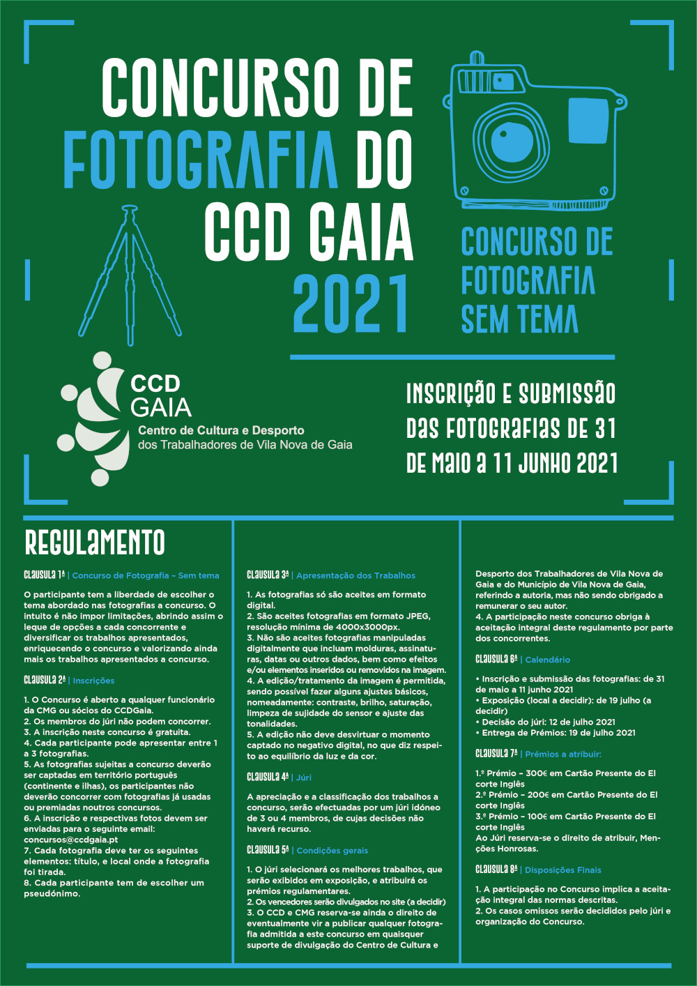 Concurso de Fotografia do CCD Gaia 2021
